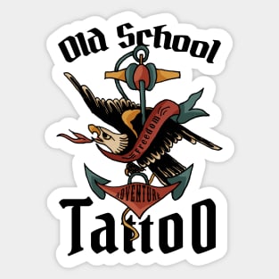 Vintage Eagle Tattoo Sticker